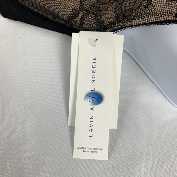 Lavinia Lingerie Bra 40DD Plus Size Sexy Lace Overlay Underwire Cups New LL0218 - Picture 5 of 11